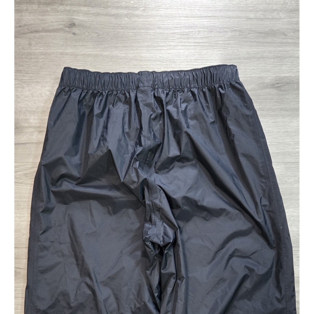 Columbia Pants Men's Medium Black Baggy Wide Leg Nylon Windbreaker Omni-Tech - Picture 4 of 13